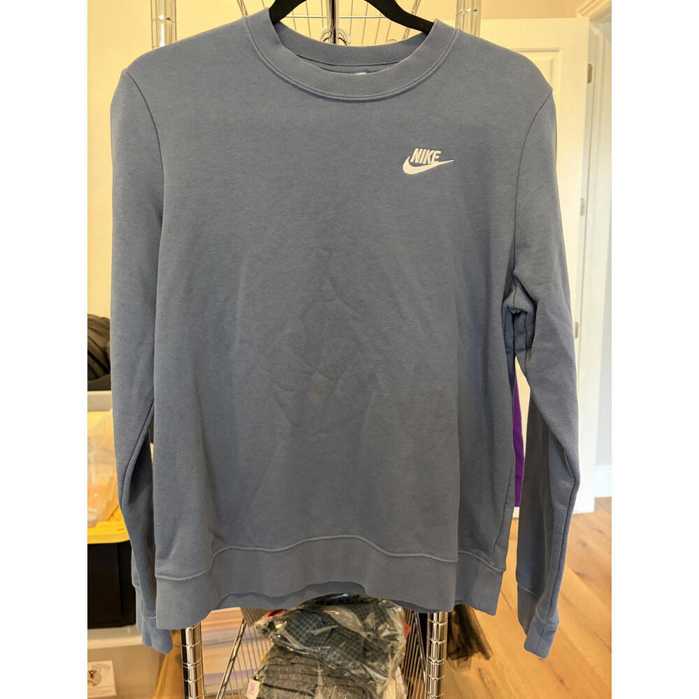 Women's Nike Crewneck Pullover in blue size S